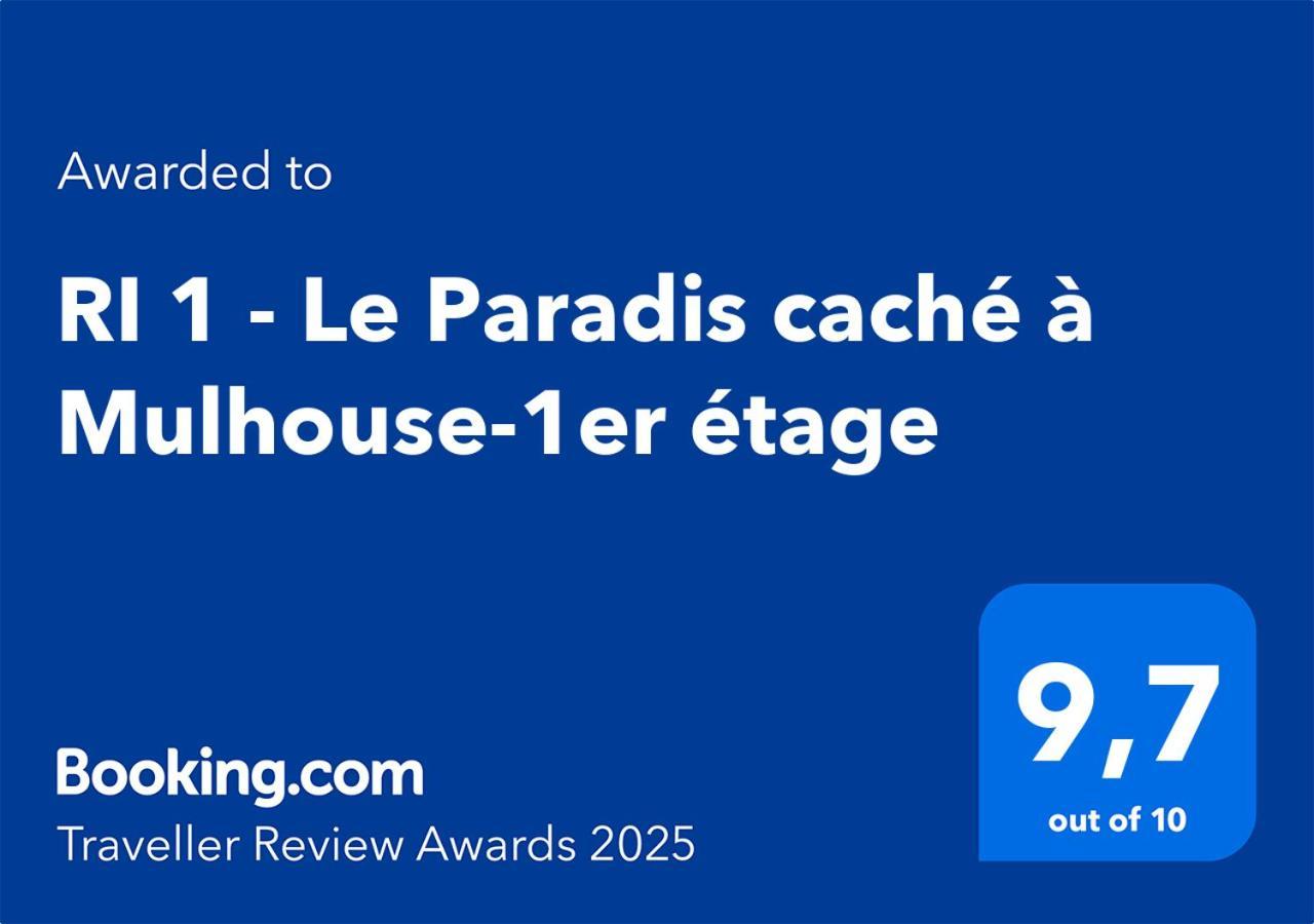 Ri 1 - F3 Le Paradis Cache A Mulhouse-1 A 5 Personnes Luaran gambar